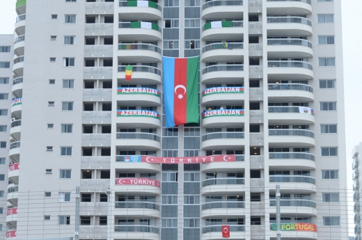 Rio-2016: Azərbaycan bayrağının qaldırılması - FOTOLAR