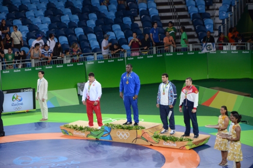 Güləşçimiz Sabah Şəriəti Rio-2016-da bürünc medal qazanıb - FOTOLAR + VİDEO
