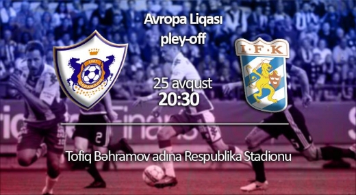 Avropa Liqası: "Qarabağ" - "Höteborq" - ANONS