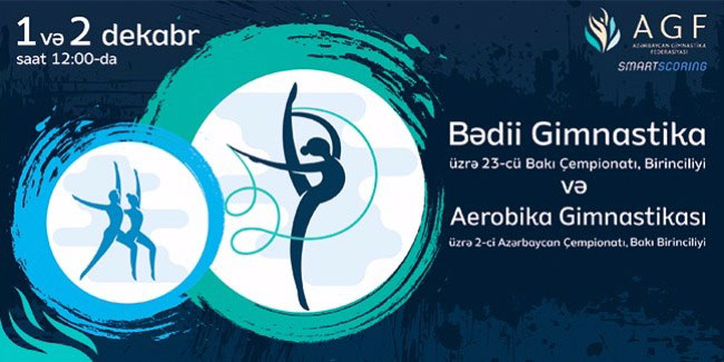 Bədii gimnastika və aerobika üzrə yarış təşkil olunacaq