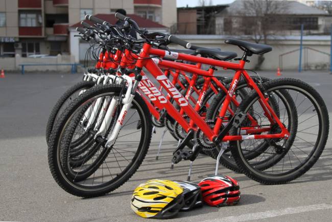“ISMA Bikes” velosipedlərindən yarışlarda istifadə olunur
