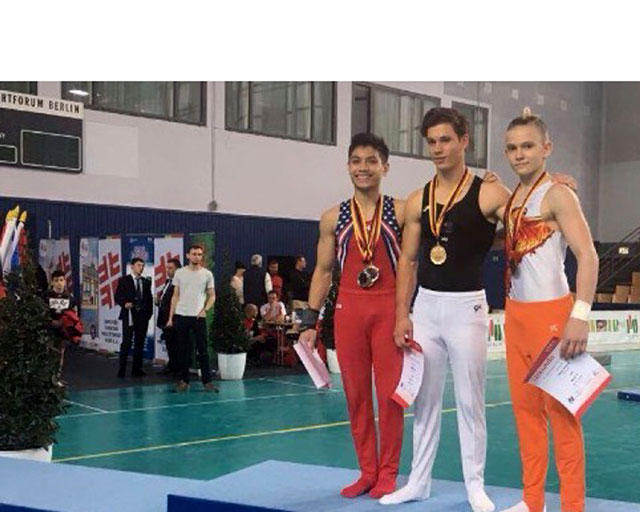 Yeniyetmə gimnastlarımız beynəlxaq turnirdə uğurla yarışıblar