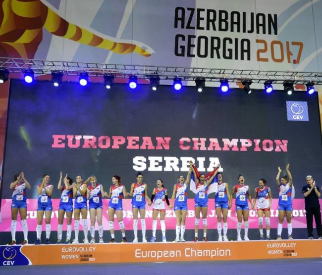 Serbiya millisi Avropa çempionu oldu