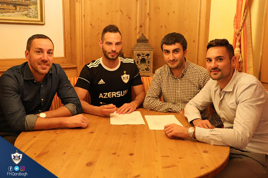 “Qarabağ” beşinci transferini rəsmiləşdirib