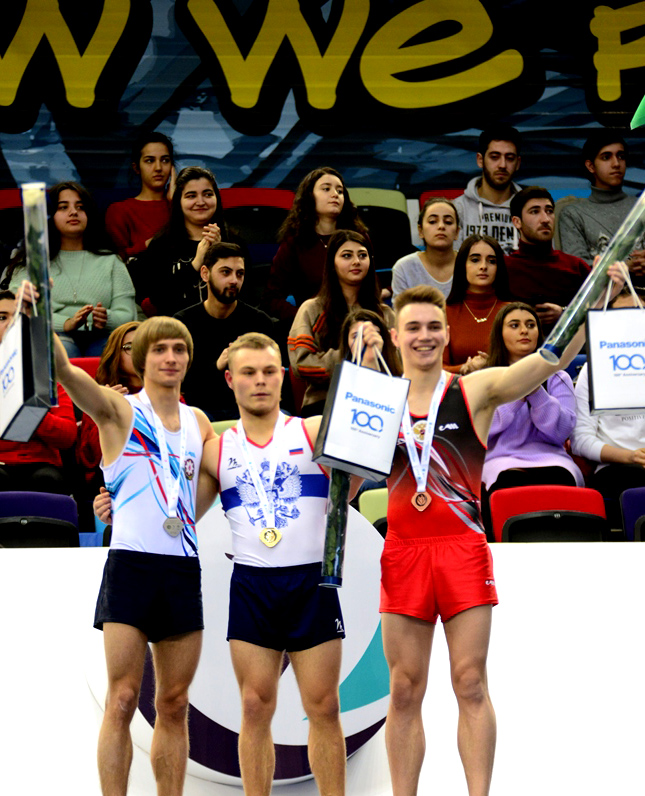 Azərbaycan gimnastı Dünya Kuboku yarışlarında gümüş medal qazanıb