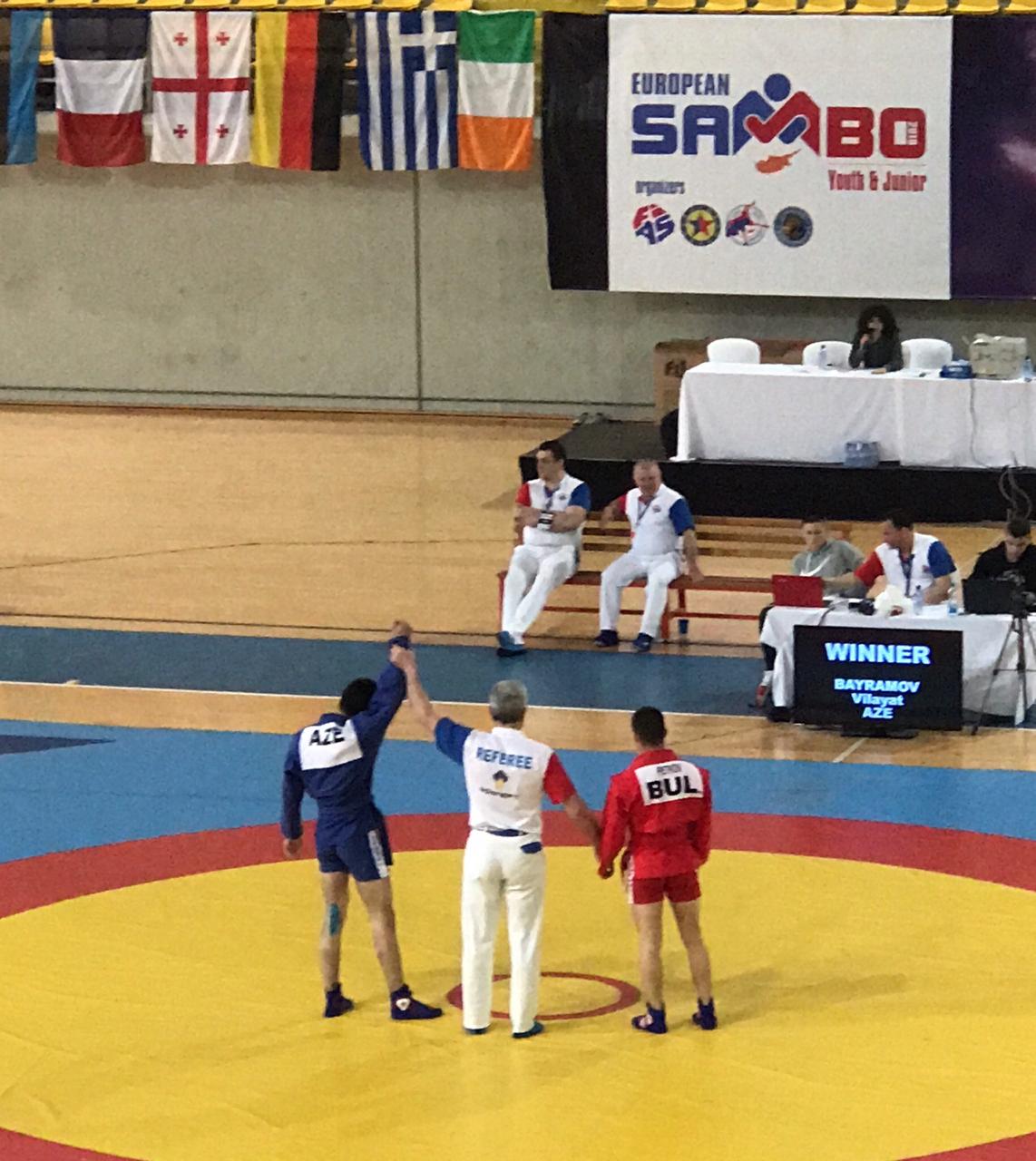 «Judo Club 2012»nin samboçusu Avropa çempionatının bürünc medalına sahib oldu