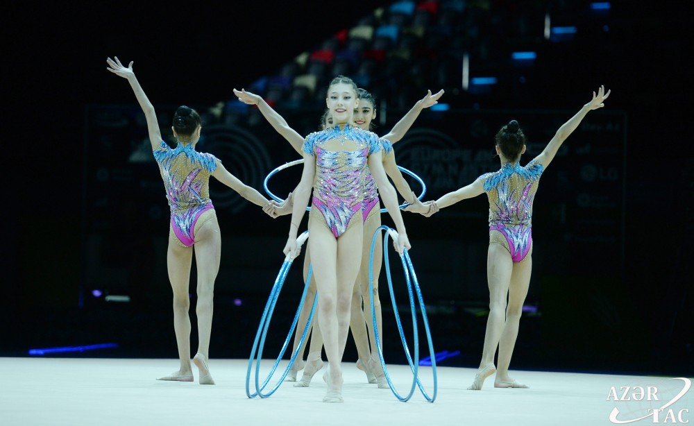 Milli Gimnastika Arenasında final yarışları keçirilir