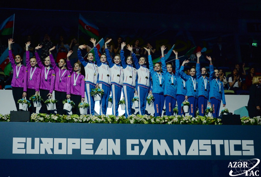 Milli Gimnastika Arenasında qaliblər mülafatlandırıldı