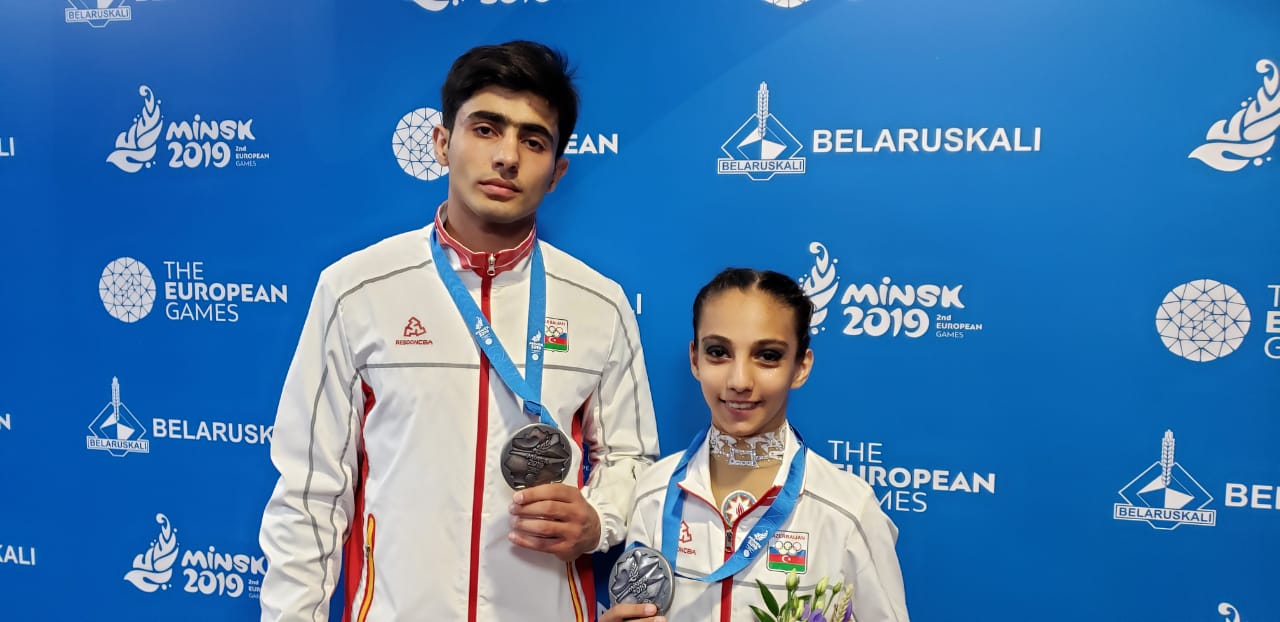 Azərbaycan komandası Minskdə ilk medalını qazandı