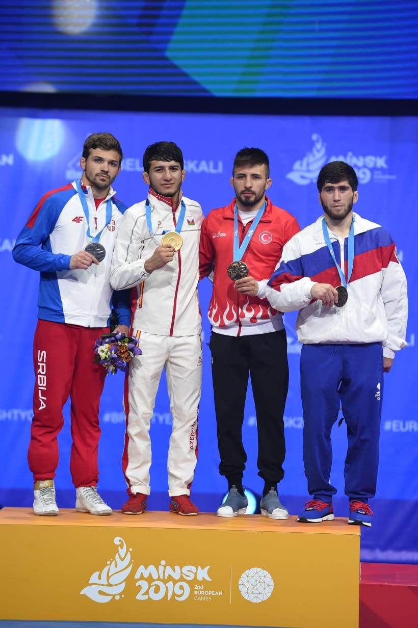 Azərbaycana Minsk-2019-da qızıl medal qazandıran qəhrəman