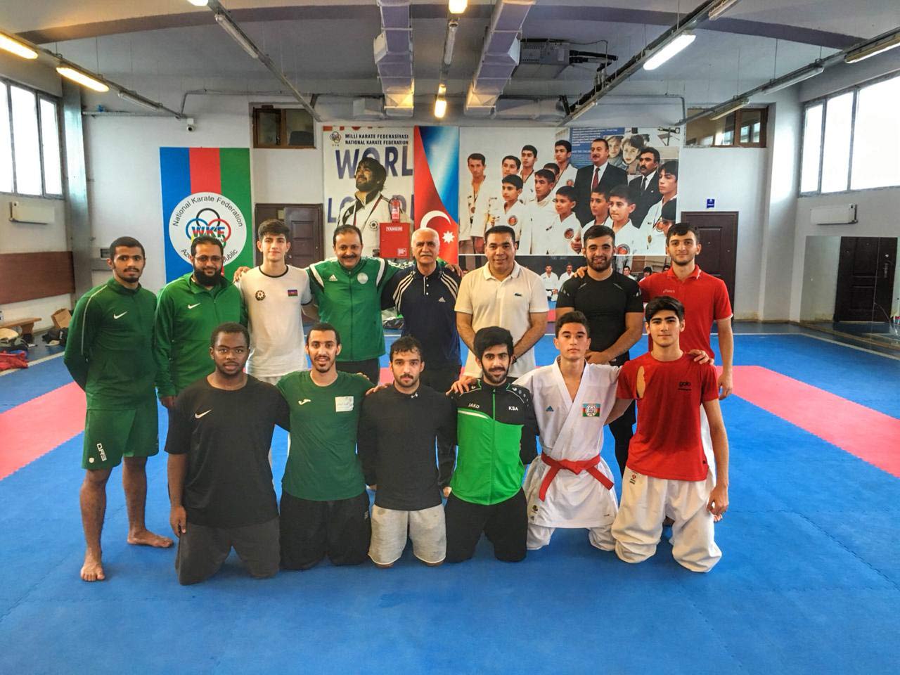 “Judo Club 2012”nin karateçiləri Səudiyyə Ərəbistanı yığması ilə birgə məşq ediblər