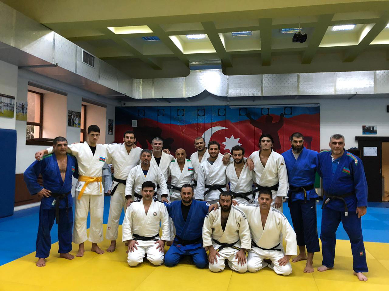 Yığma komandanın üzvləri “Judo Club 2012”də olublar