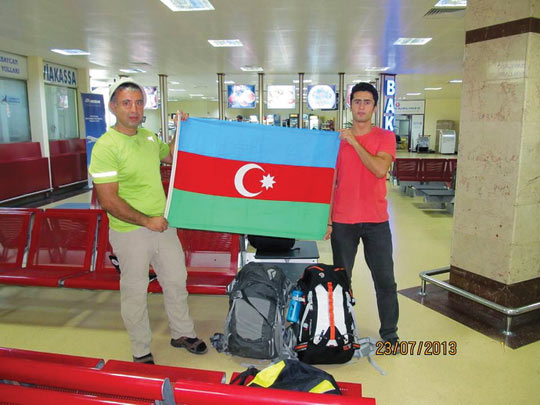 Azərbaycan alpinistləri üç zirvəyə ekspedisiyaya başlayıblar