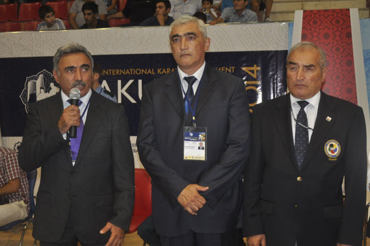 V «Baku Open» beynəlxalq karate turnirinin açılış mərasimi keçirildi 